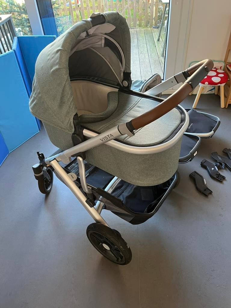 Uppababy vista V2 compleet pakket, Ophalen, Zo goed als nieuw, Overige merken, Met reiswieg