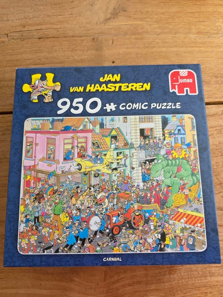 Jan van Haasteren 950 stukjes puzzel Carnival, Ophalen, 500 t/m 1500 stukjes, Zo goed als nieuw, Legpuzzel