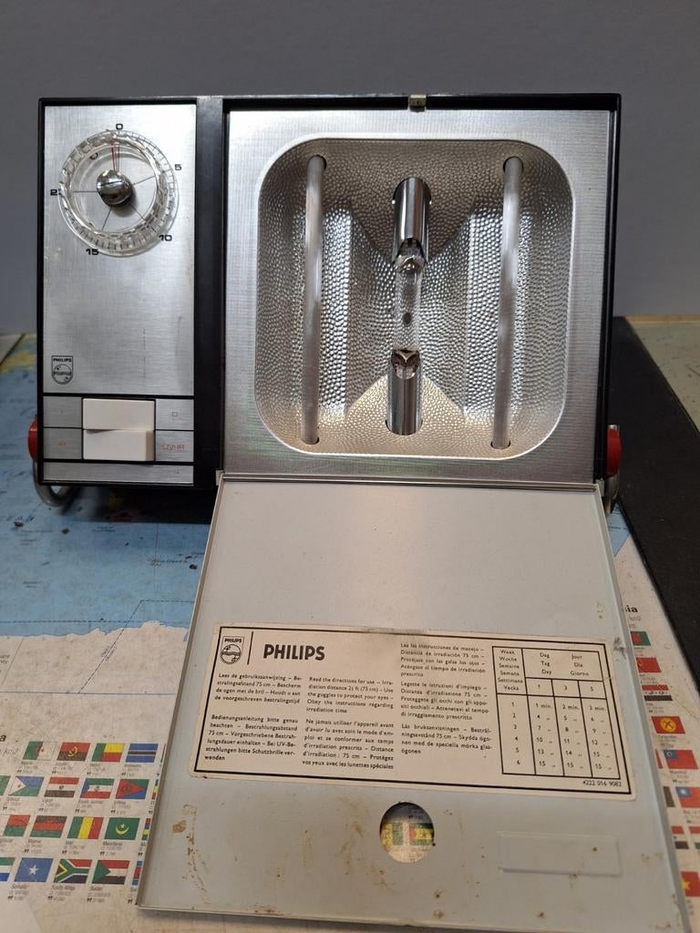 Oude gezichts bruiner, Ophalen of Verzenden, Gezichtsbruiner, Minder dan 10 lampen