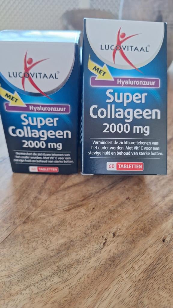Lucovitaal Super Collageen - Nieuw & Ongeopend!, Ophalen of Verzenden, Nieuw, Pillen