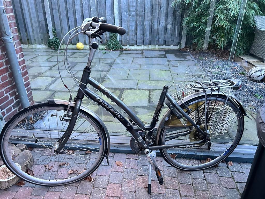 Dames fiets Gazelle 49cm, Fietsen en Brommers, Fietsen | Dames | Damesfietsen, 47 tot 50 cm, Ophalen of Verzenden, Gebruikt, Gazelle