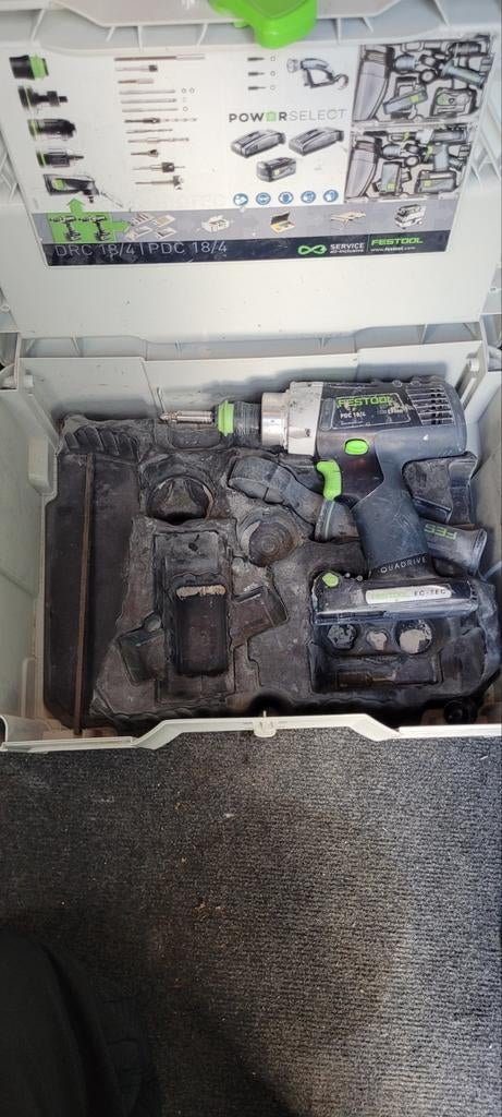 Schroefmachine Festool, Ophalen, Zo goed als nieuw, 1200 watt of meer, Excentrische schuurmachine