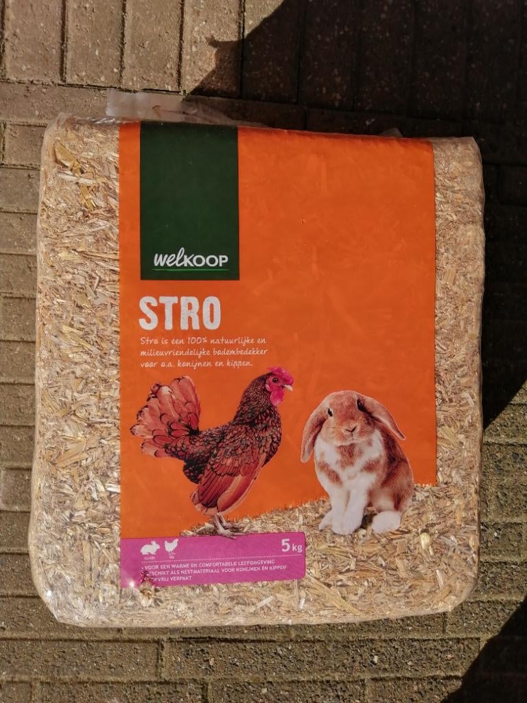 Nieuw pak stro, Ophalen, Vee