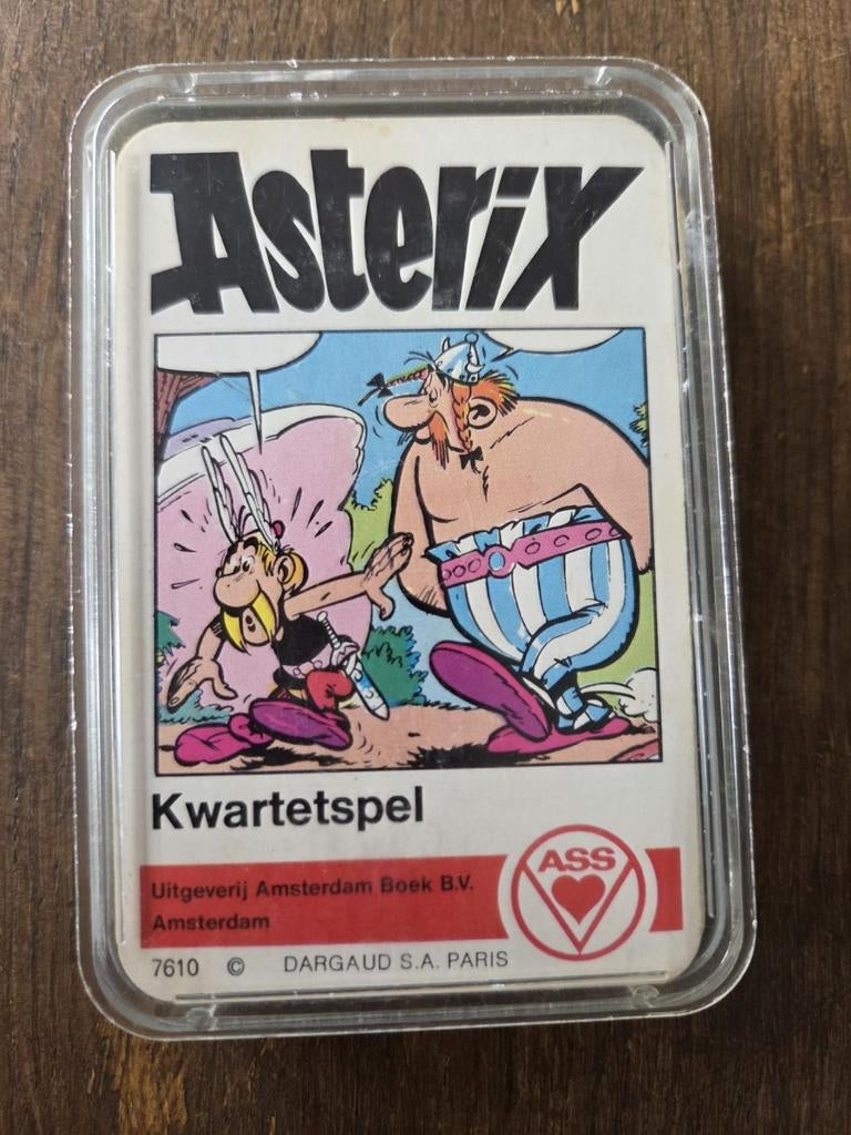 Asterix kwartetspel (compleet), Ophalen of Verzenden, Gebruikt, Kwartet(ten)