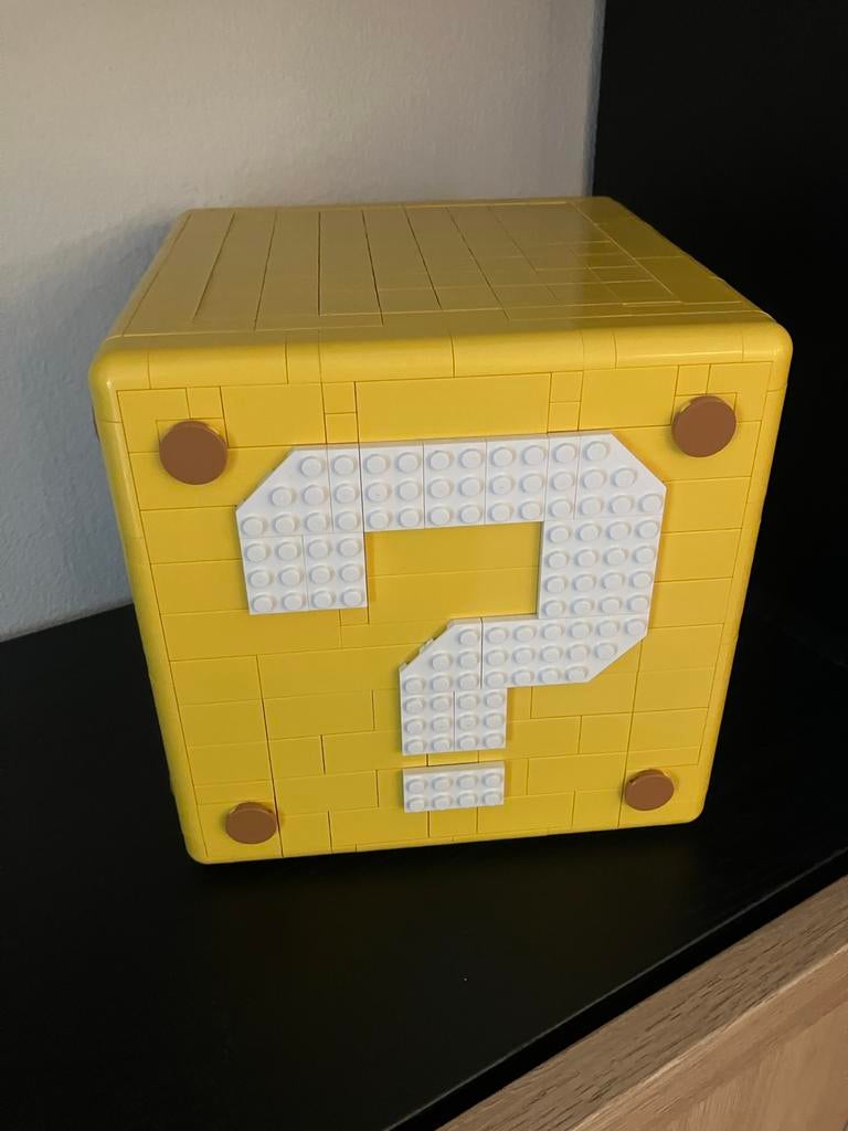 LEGO Super Mario 64 Vraagtekenblok (71395), Ophalen, Zo goed als nieuw, Complete set, Lego