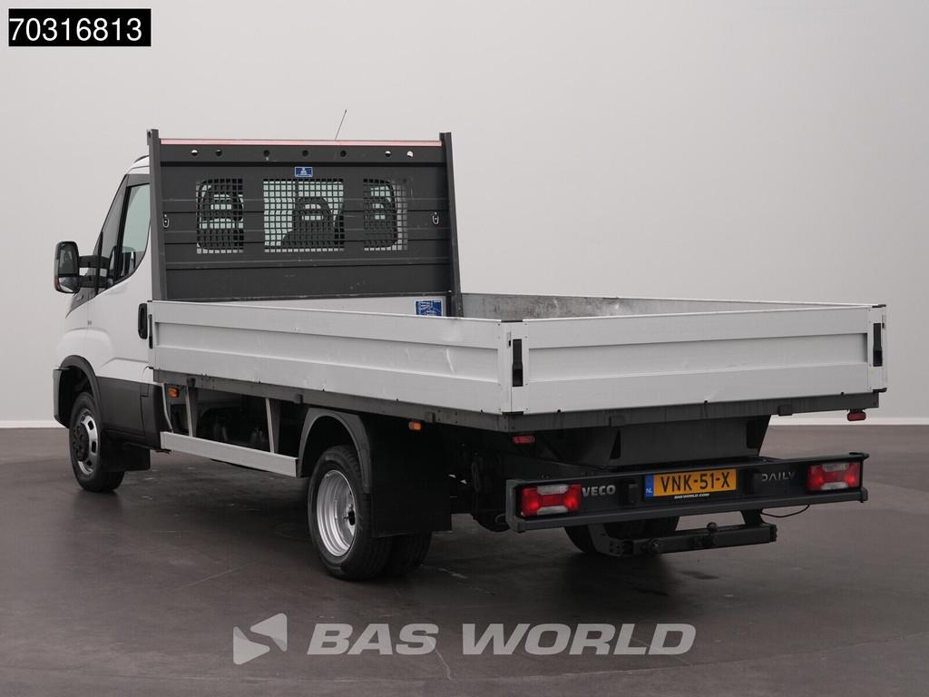 Iveco Daily 35C14 Open Laadbak Dubbellucht 3,5t Trekhaak Air, Stof, Gebruikt, Euro 6, Iveco