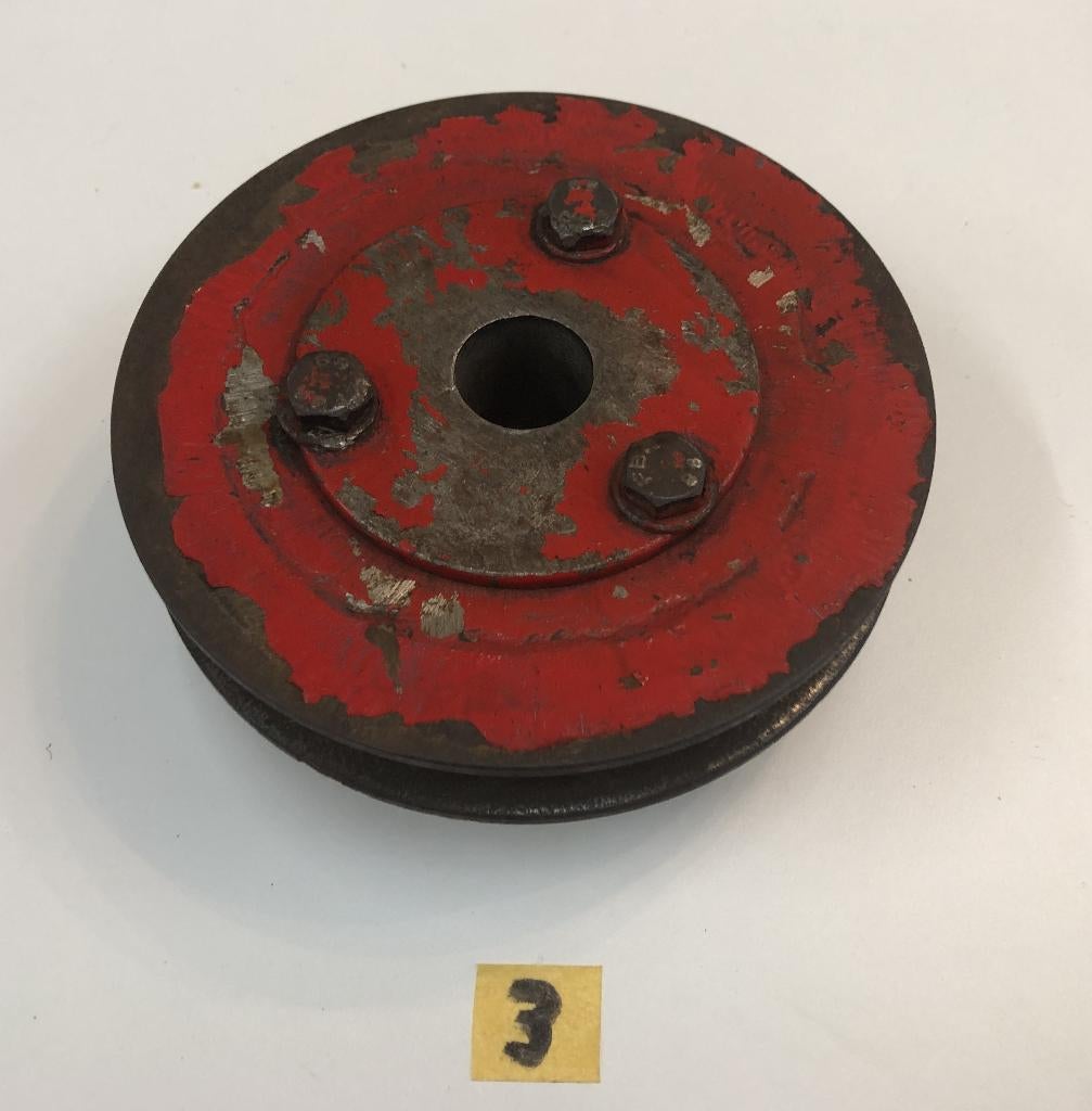 poelie Snaarschijf V-snaar meertrapspoelies aandrijfschijven, Ophalen of Verzenden, Gebruikt, Elektromotor, 1800 rpm of meer