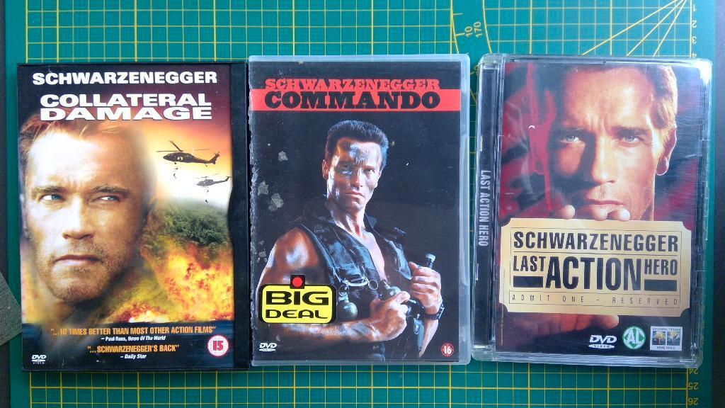 Schwarzenegger, Ophalen of Verzenden, Zo goed als nieuw, Actie