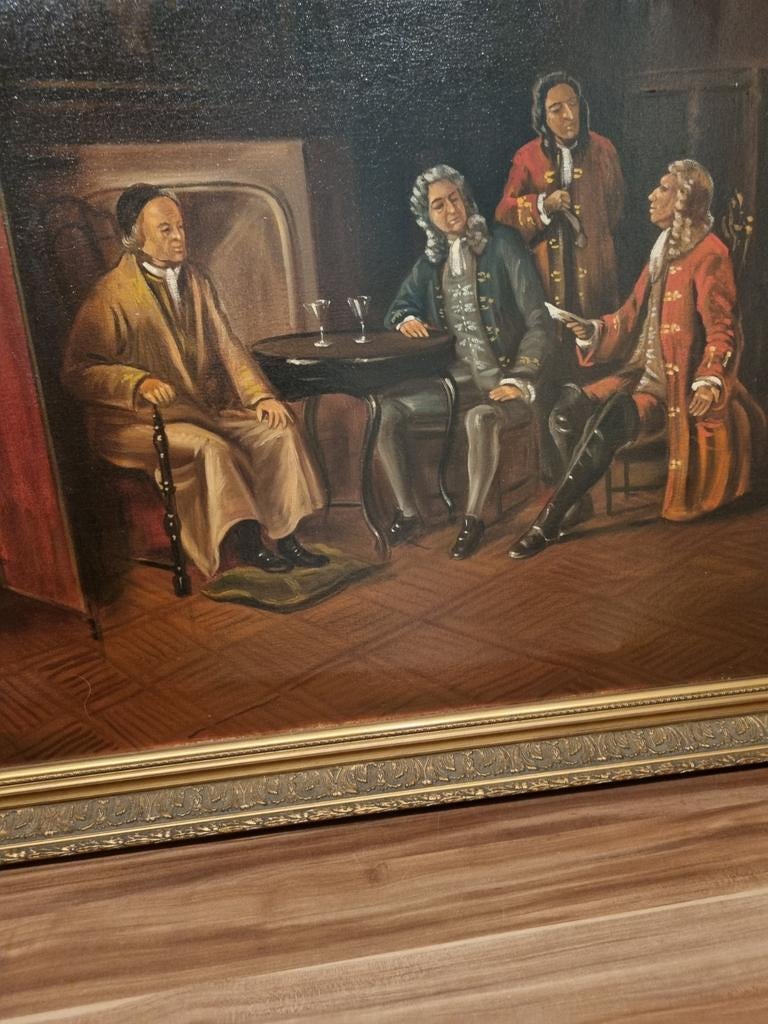 Schilderij, Antiek en Kunst, Kunst | Schilderijen | Klassiek, Ophalen of Verzenden