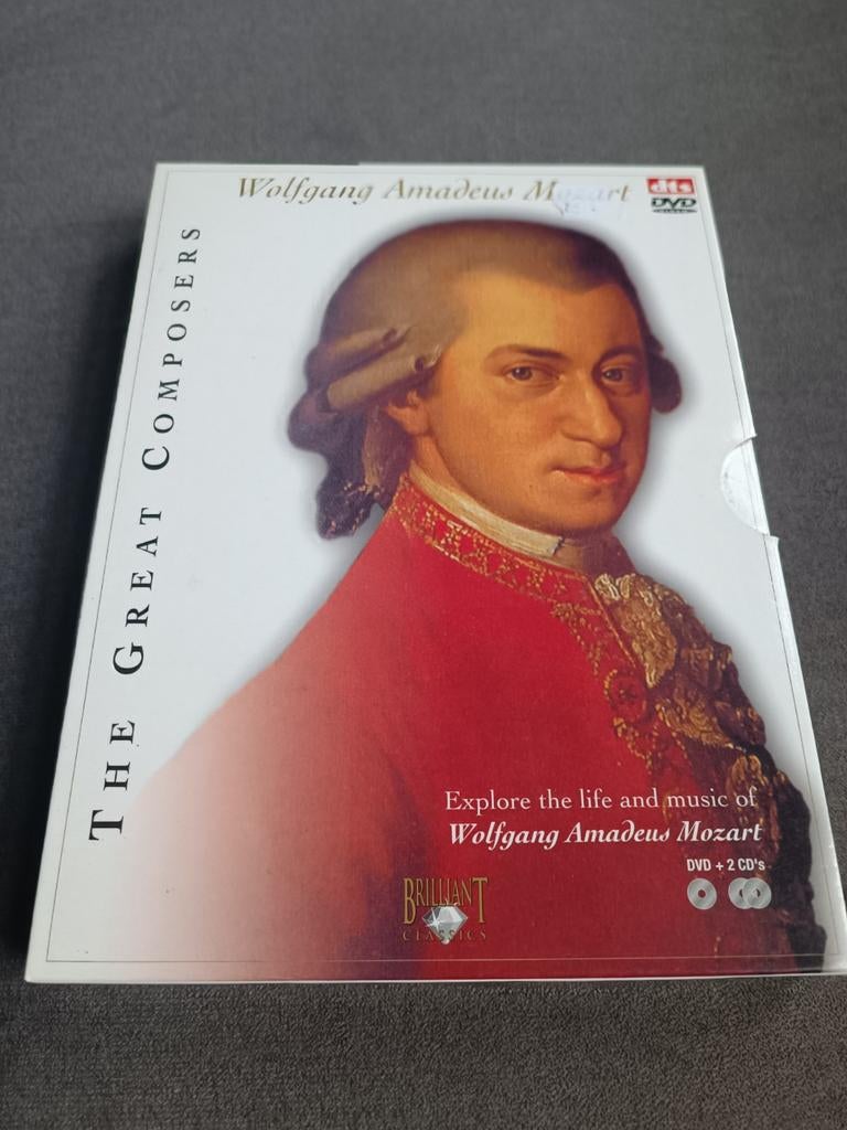 Wolfgang Amadeus Mozart - dvd & cd, Alle leeftijden, Ophalen of Verzenden, Zo goed als nieuw