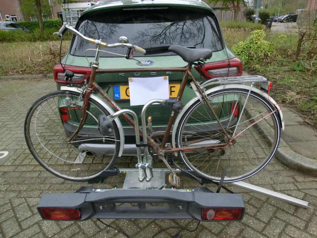 Twinny Load fietsdrager, Ophalen