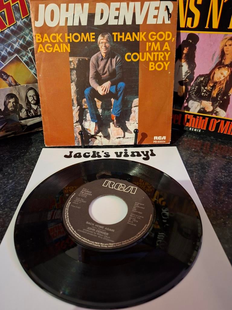 John Denver -  Thank God, I'm a Country Boy 1982, Ophalen of Verzenden, Gebruikt, Overige formaten