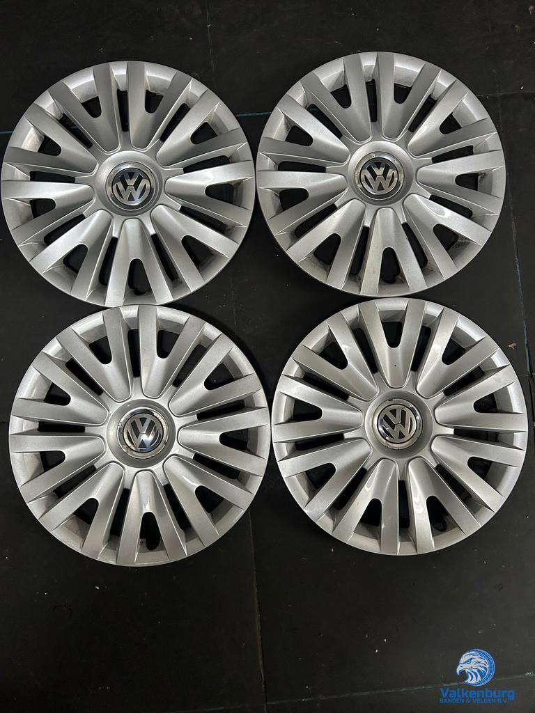 ORIGINELE VW Golf 6 5K wieldoppen 15 inch, Gebruikt, -, Verzenden, -