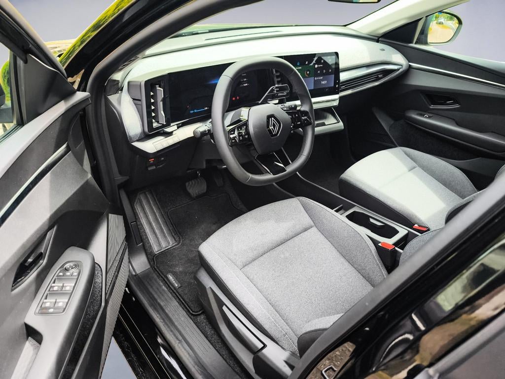 Renault Mégane E-Tech EV40 Boost Charge Equilibre 3-Fase 1e, Auto's, 12 maanden, Stof, Gebruikt, Zwart