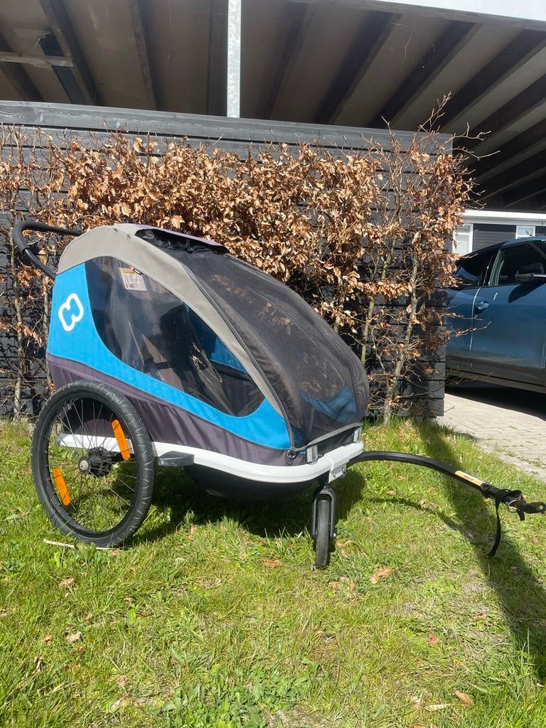 Hamax Fietskar - Comfortabel en Veilig voor Kinderen, Ophalen, Gebruikt, Opvouwbaar, 20 tot 40 kg