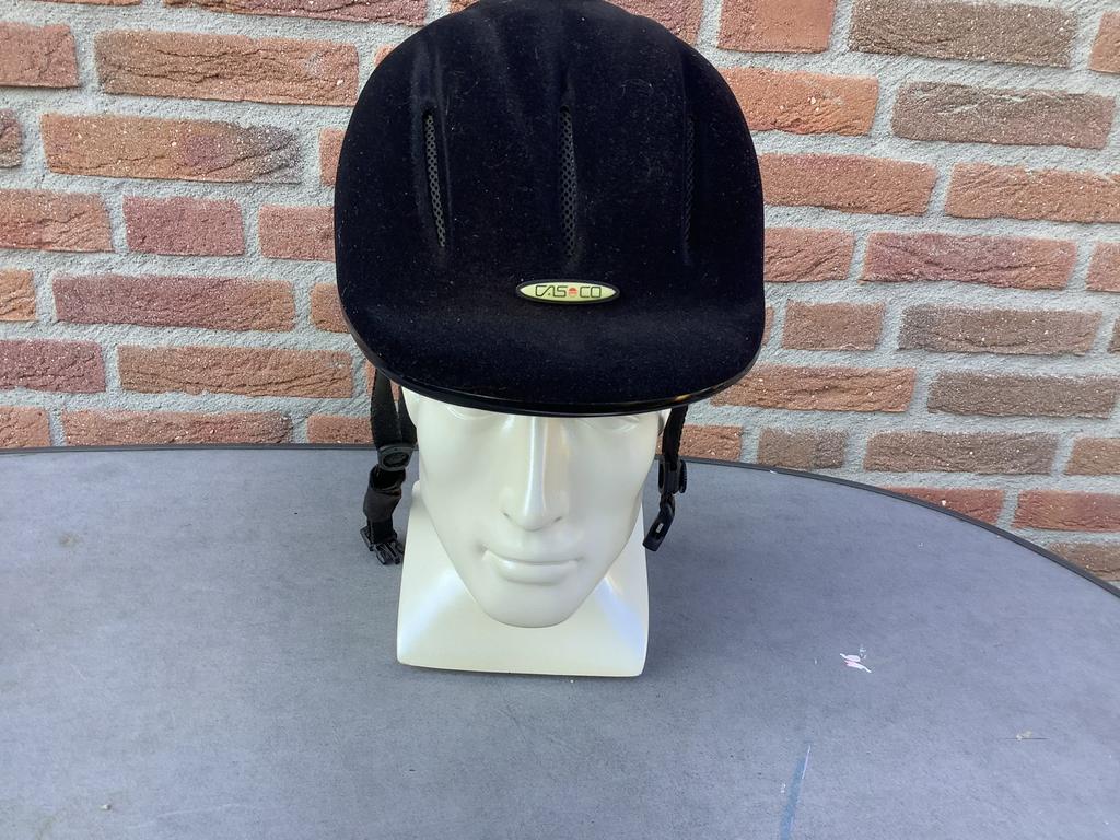 Casco Rijhelm cap Youngster monocoque izgst maat L, Dieren en Toebehoren, Ophalen of Verzenden, Zo goed als nieuw, Overige soorten