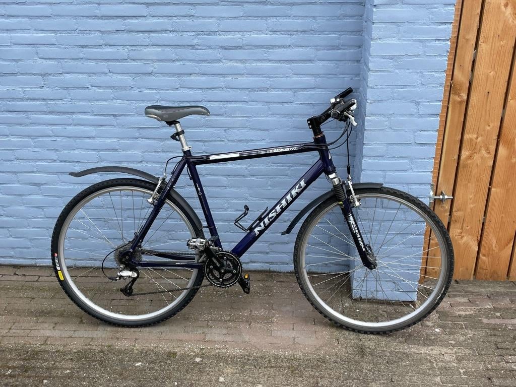Herenfiets Nishiki 722 ATB Hybride / Trekkingfiets, Fietsen en Brommers, Fietsen | Heren | Herenfietsen, Gebruikt, Versnellingen