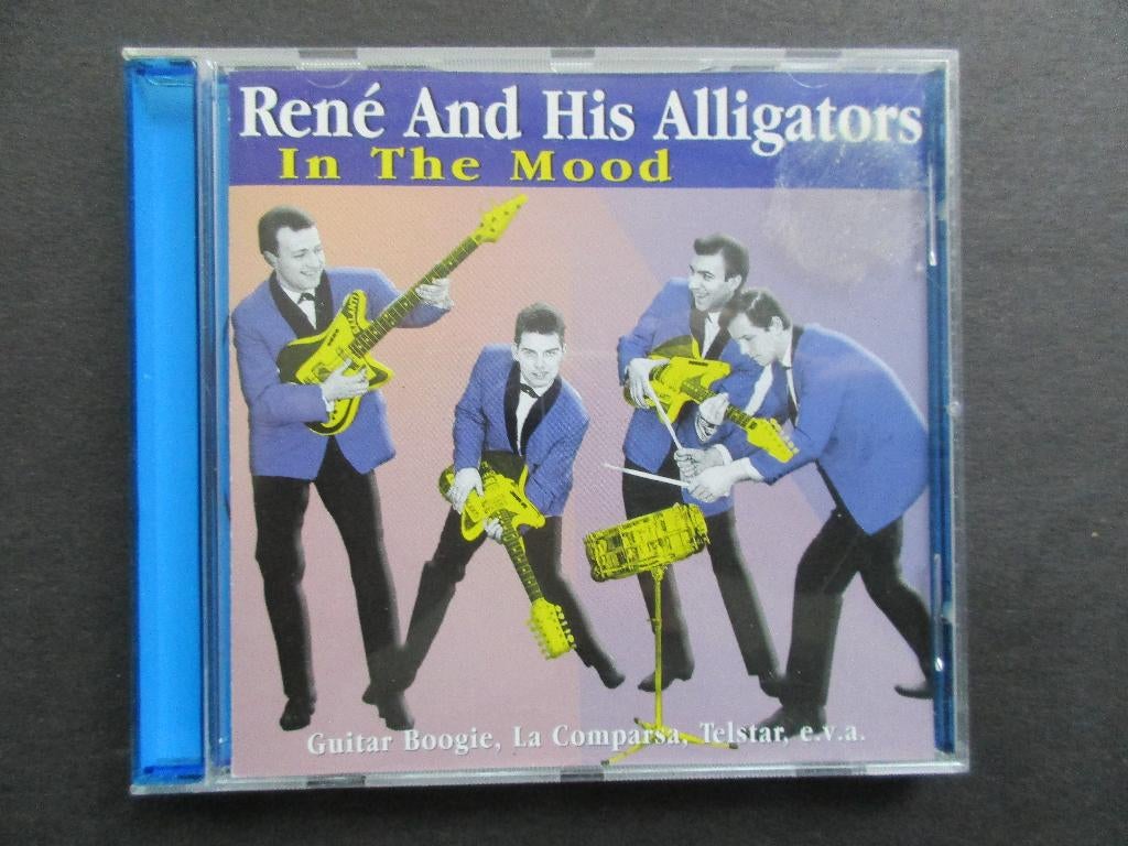 CD René And His Alligators - In The Mood, Cd's en Dvd's, Cd's | Pop, Gebruikt, Ophalen of Verzenden