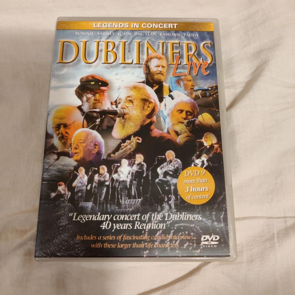 Dubliners Live - Legends in Concert DVD, Alle leeftijden, Ophalen of Verzenden, Gebruikt, Muziek en Concerten