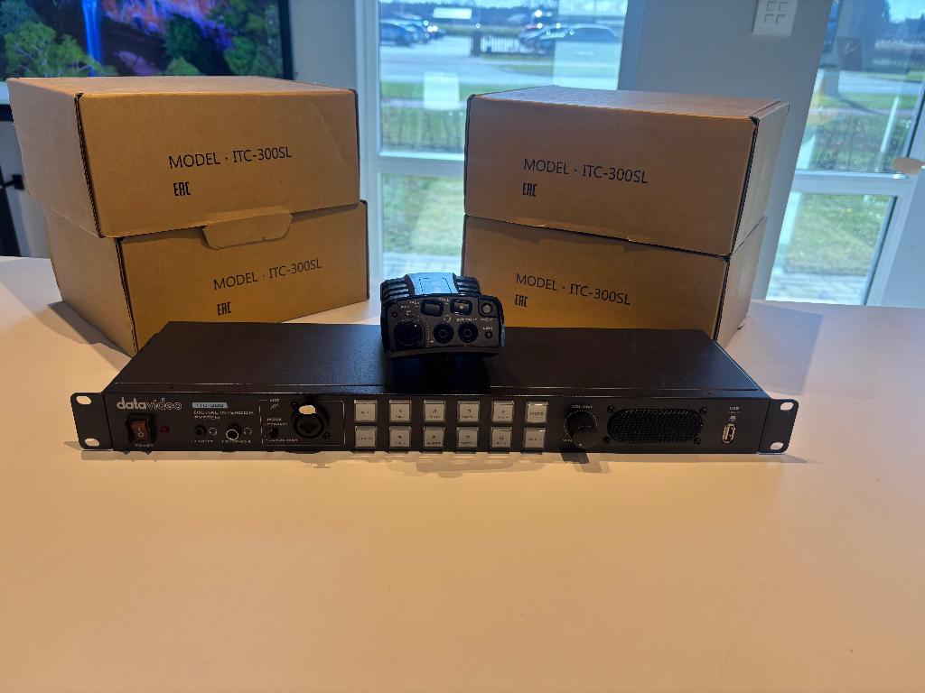 Datavideo OV IT-300 Set, Ophalen of Verzenden, Gebruikt