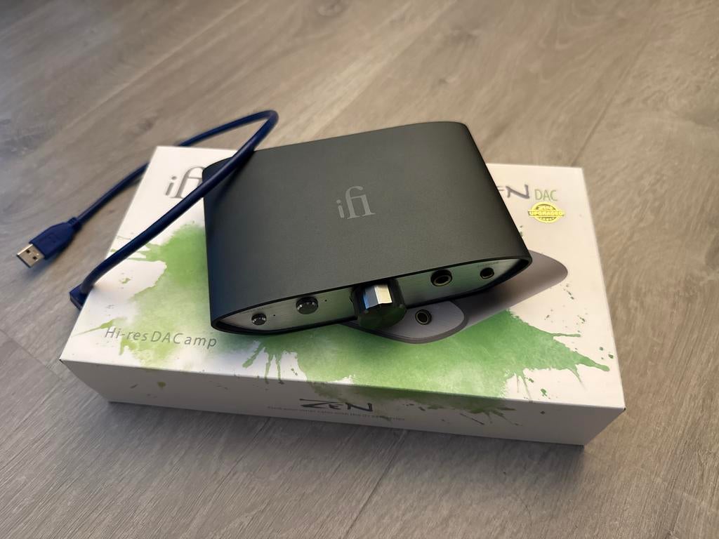 IFI Zen DAC V2 - Hoogwaardige DAC en hoofdtelefoonversterker, Overige merken, Overige systemen, Ophalen of Verzenden, Zo goed als nieuw