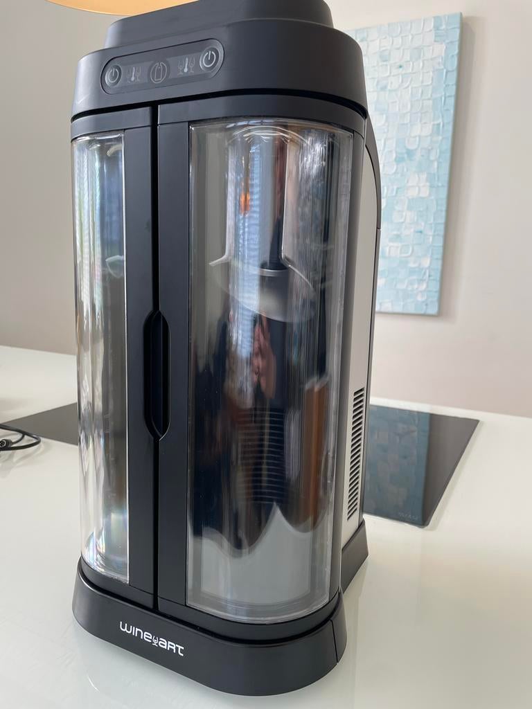 EuroCave Wine Art Wijnbewaarkast - voor 2 flessen, Ophalen, Zonder vriesvak, Minder dan 45 cm, Minder dan 85 cm