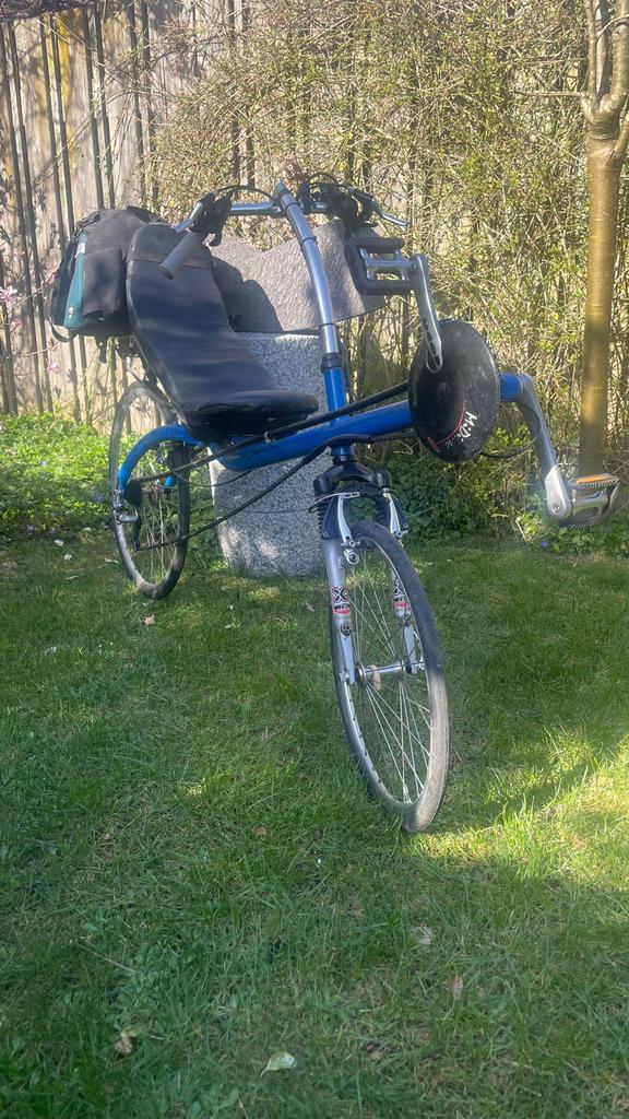 Ligfiets Blue Gilde M5 by Speedliner - Comfortabel en Snel, Ophalen, Gebruikt, Bovenstuur, Overige merken