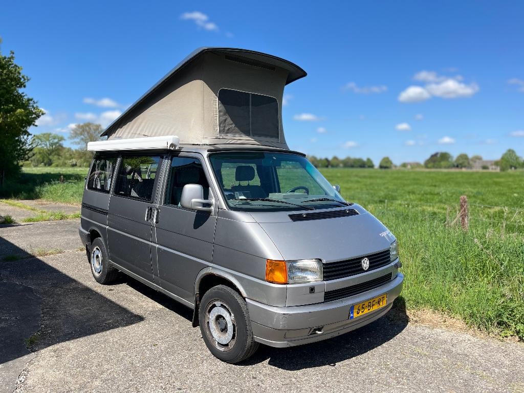 VW T4 Westfalia California 1994 Alle opties 340.000km, Caravans en Kamperen, Campers, Buscamper of Camperbus, Reservewiel, Volkswagen