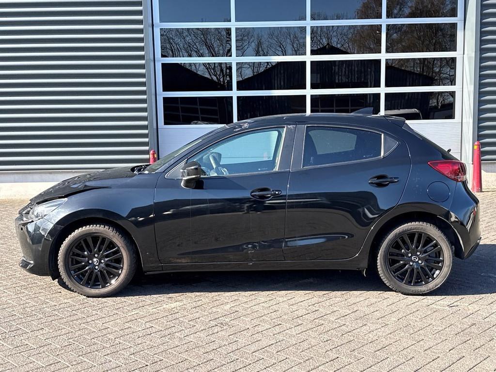 Mazda 2 1.5 Skyactiv-G Luxury, head up, stuurwiel verwarming, Voorwielaandrijving, Gebruikt, 4 cilinders, Zwart