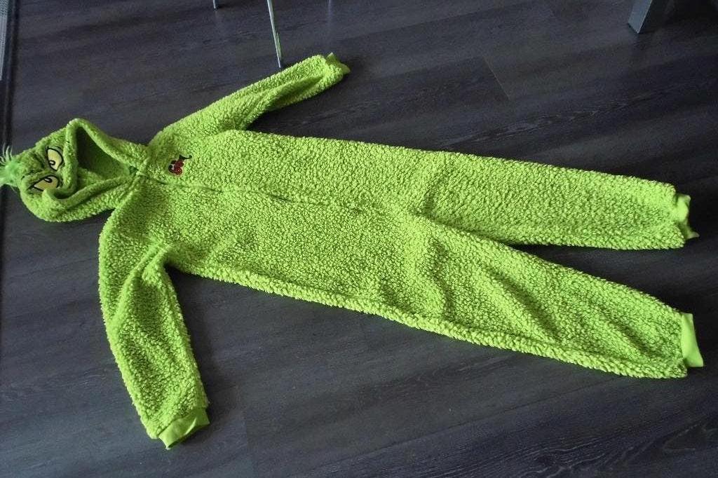 onesie Grinch, Ophalen of Verzenden, Gebruikt, Jongen of Meisje