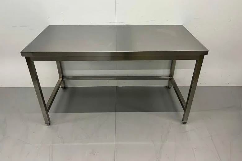 RVS werktafel, Ophalen