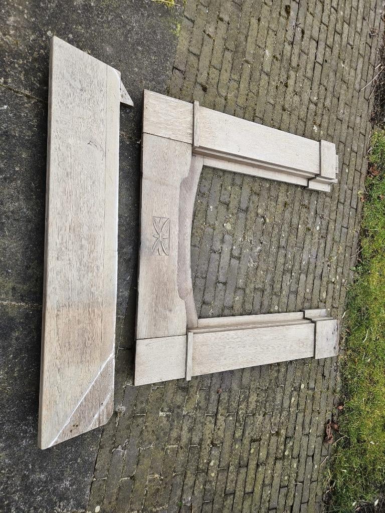 oude houten schouw, Huis en Inrichting, Kachels, Ophalen, Gebruikt, Inbouw, Overige soorten