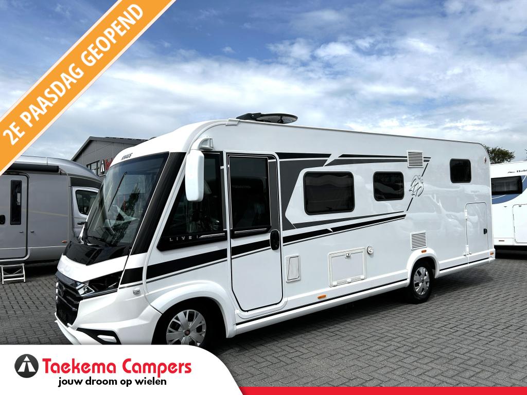 Knaus Live I700 MEG Enkele-bedden/Automaat/2021/Hefbed/Euro6, Caravans en Kamperen, Fiat, 7 tot 8 meter, Bedrijf, Diesel