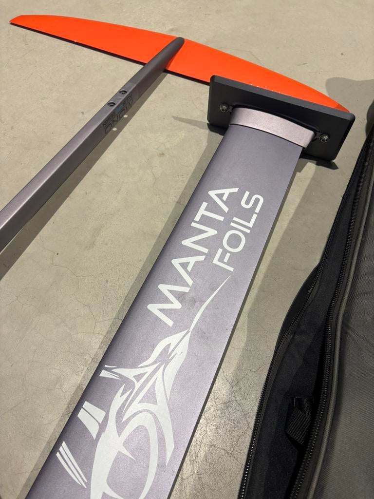 Manta Foils / Complete windsurf foil set, Watersport en Boten, Ophalen, Gebruikt, Overige typen, Met draagtas
