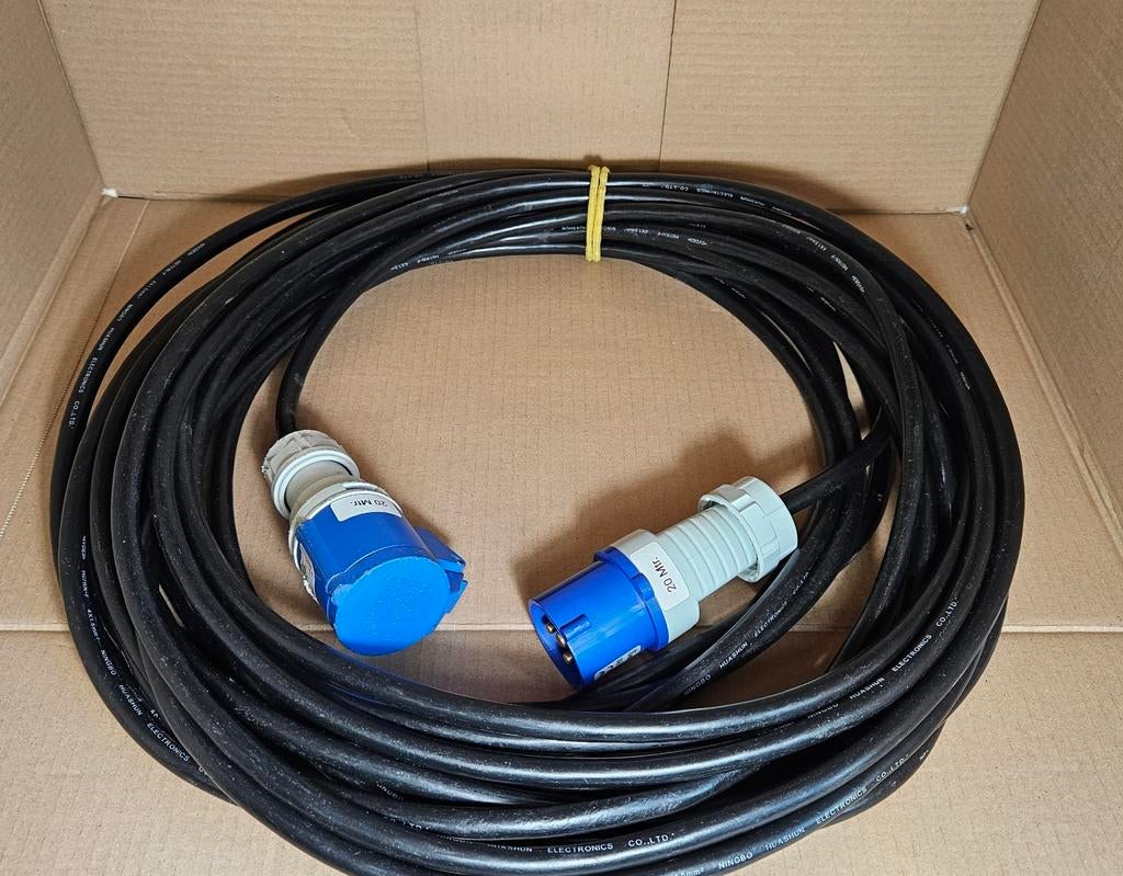 CEE  KABEL 20 Mtr., Ophalen of Verzenden