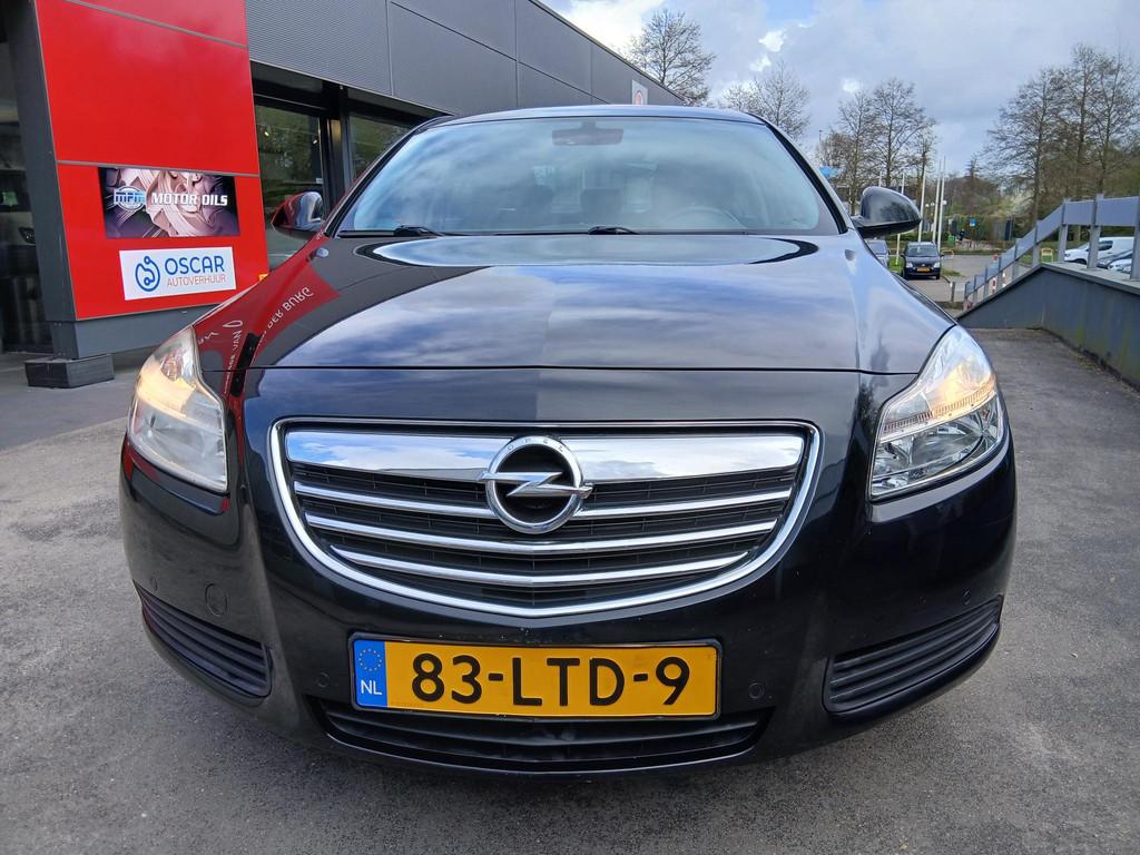 Opel Insignia sedan 1.6 Turbo 180 pk Edition, Euro 5, Stof, Gebruikt, Zwart