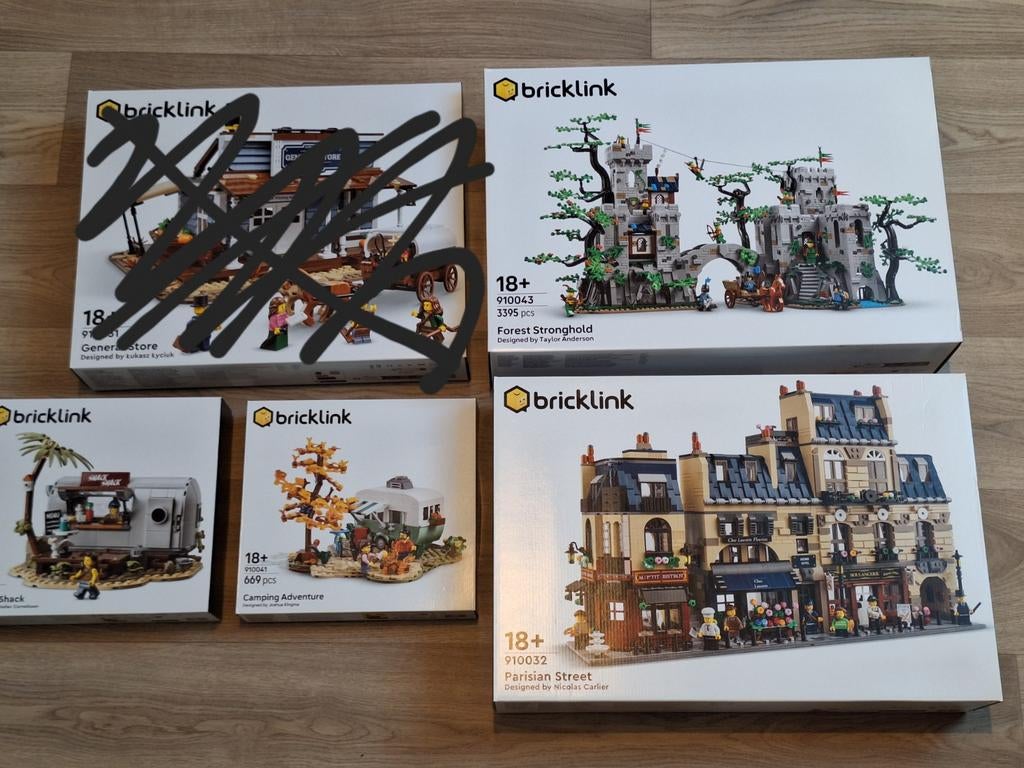 Nog 4 nieuwe sets uit het Lego Bricklink designer program, Ophalen of Verzenden, Nieuw, Complete set, Lego