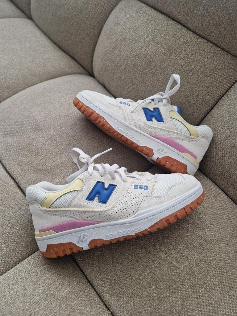 New Balance 550 origineel sneakers maat 37.5 zgan, Wit, New Balance, Ophalen of Verzenden, Sneakers of Gympen