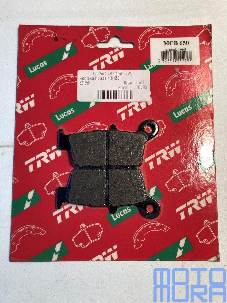 TRW MCB650 remblokken set Peugeot remblokken NOS MCB 650 rem, Motoren, Onderdelen | Honda, -, -, Nieuw, Ophalen of Verzenden