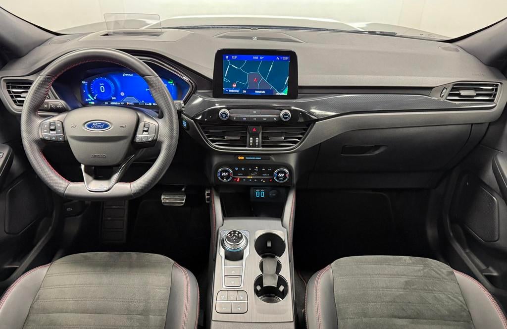 Ford Kuga 2.5 PHEV ST-Line X*224PK*Trekhaak*Panodak*B&O*Navi, Gebruikt, Zwart, 4 cilinders, Plug-in hybride