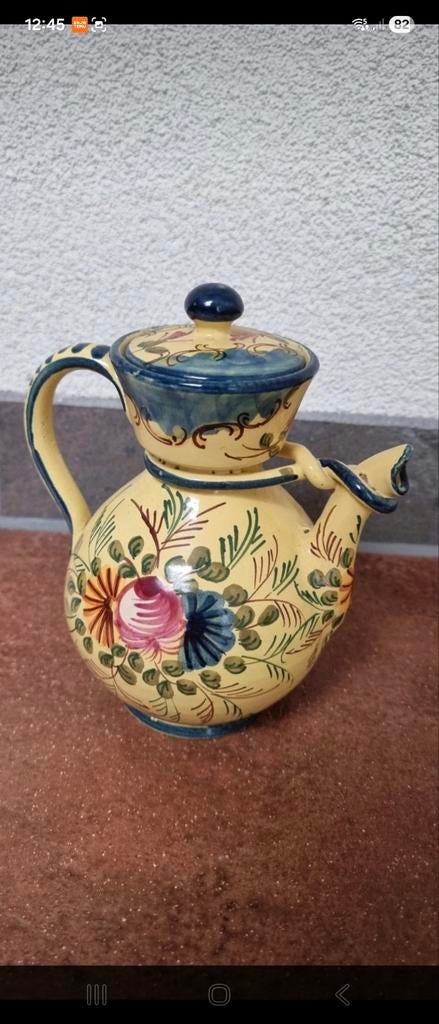 Antieke theepot, Antiek en Kunst, Antiek | Porselein, Ophalen of Verzenden