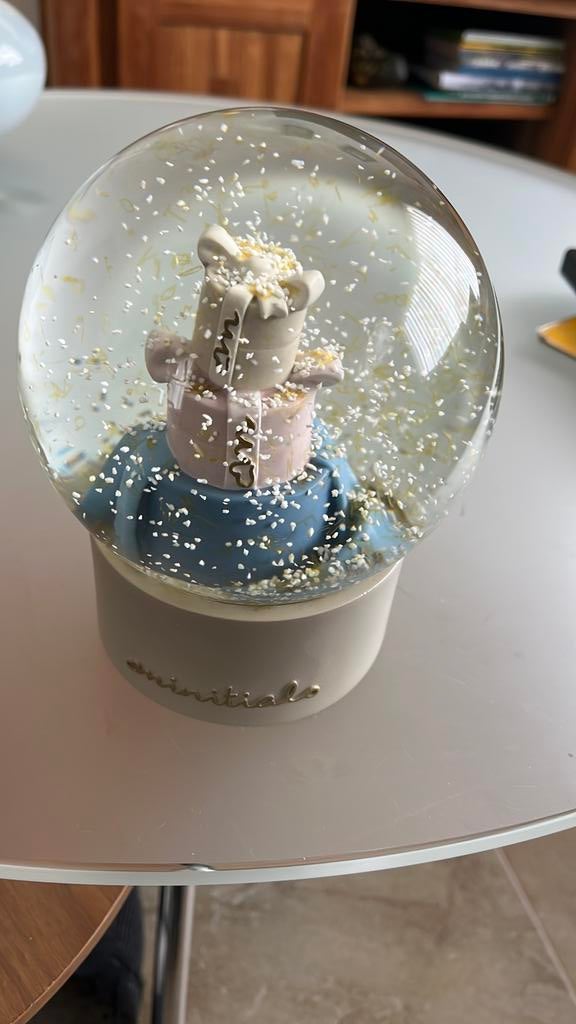 Minitials sneeuwbal, Ophalen of Verzenden, Zo goed als nieuw