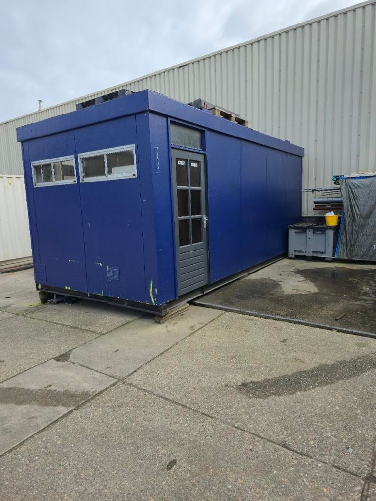 Bouwkeet Schaftkeet Toiletunit multifunctionele unit, Doe-het-zelf en Verbouw, Bouwketen en Schaftketen, Ophalen, Gebruikt, Nvt