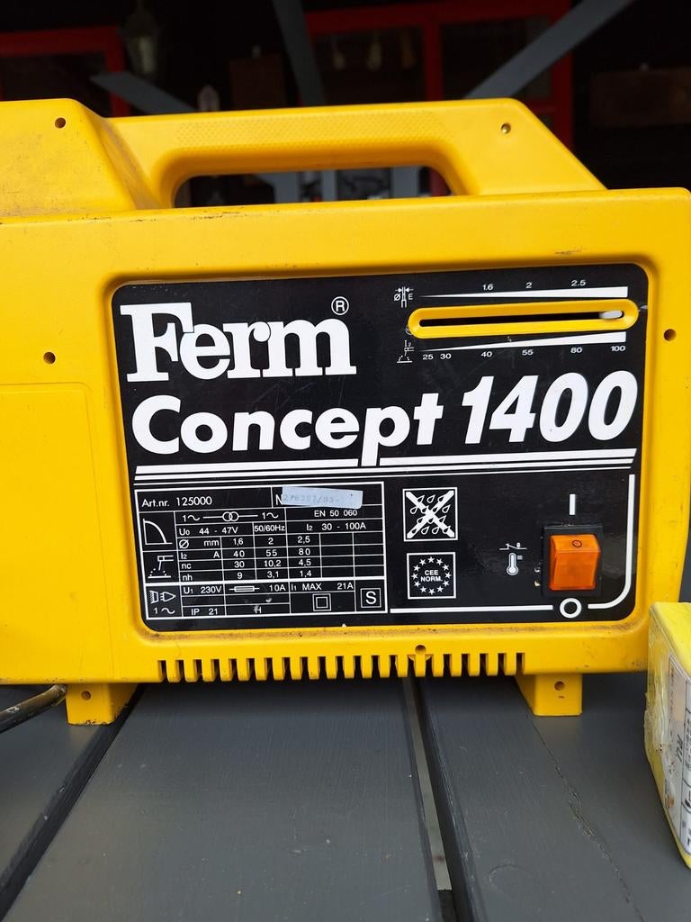 Ferm Concept 1400 Lasapparaat - Gebruikt maar functioneel, Doe-het-zelf en Verbouw, Gereedschap | Lasapparaten, Ophalen
