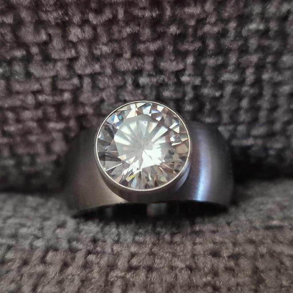 Melano ring., Ophalen, Zo goed als nieuw, 17 tot 18, Dame
