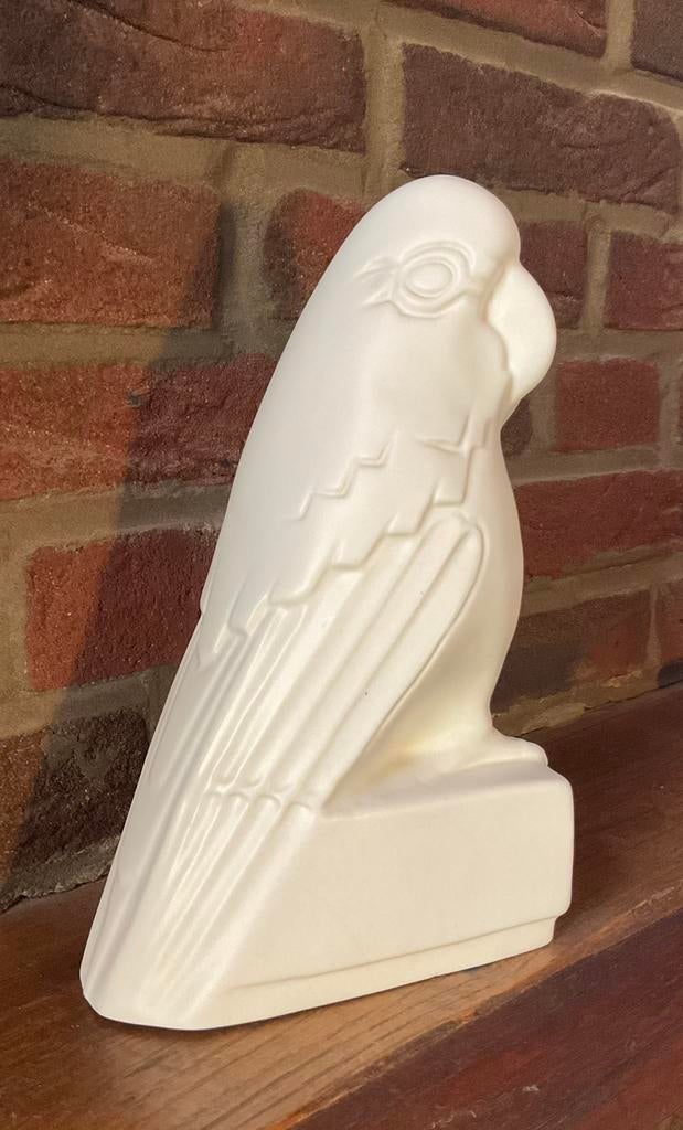 Plateel Art Deco Papegaai, Ophalen of Verzenden