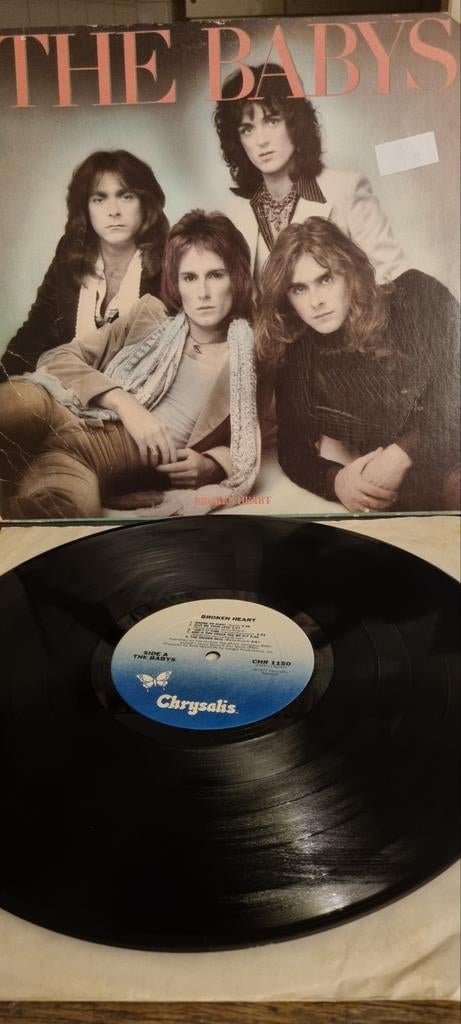 The Babys - Broken Heart LP (1977) - Klassieke Rock, Ophalen of Verzenden, Gebruikt, 12 inch, Poprock