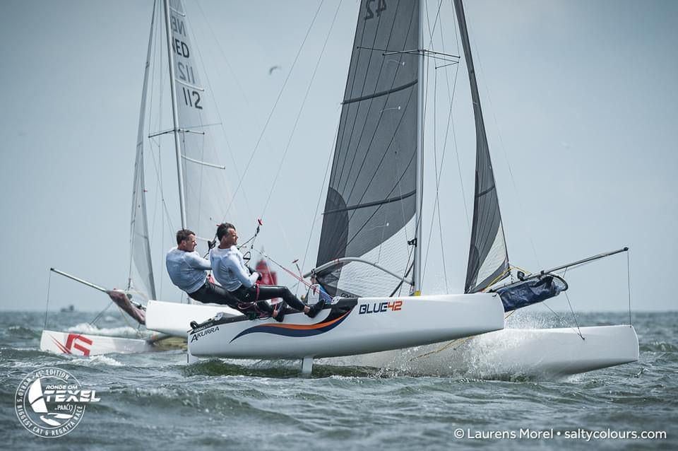 F18 Goodall Akurra Catamaran, Watersport en Boten, Ophalen, Zo goed als nieuw, Overige brandstoffen