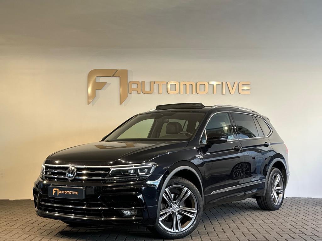 Volkswagen Tiguan Allspace 1.5 TSI Business R Line 7p. Pano, Auto's, 4 cilinders, 7 stoelen, Zwart, Origineel Nederlands