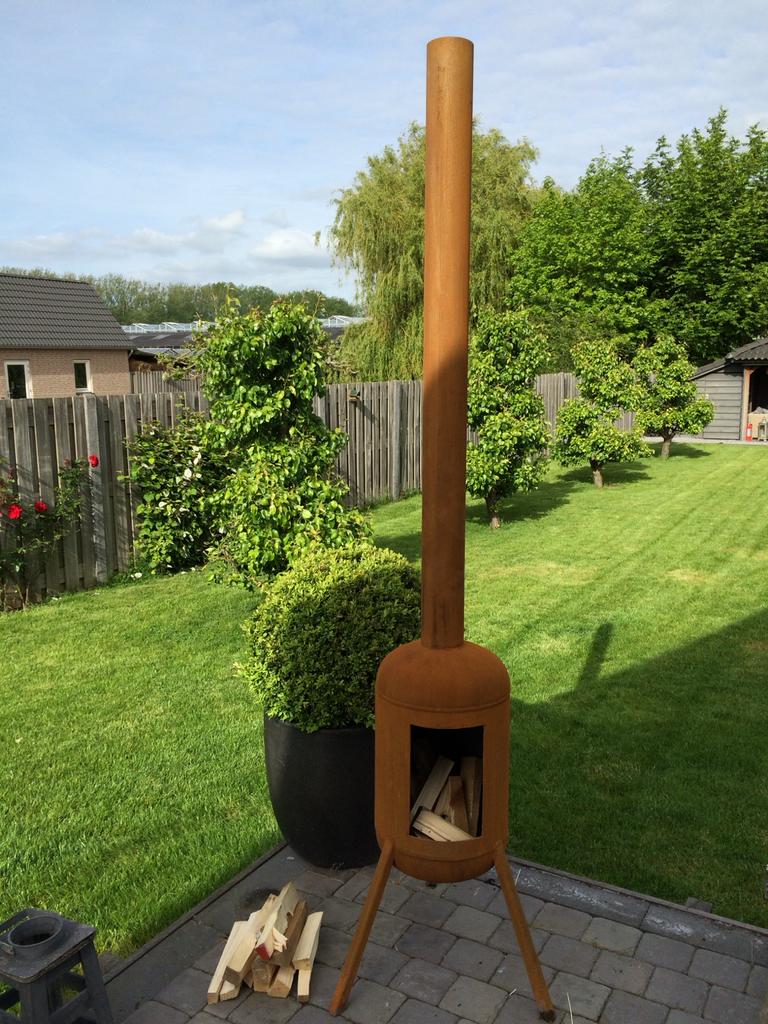 Tuinhaard, tuinkachel, geleverd indien gewenst!, Ophalen, Gebruikt